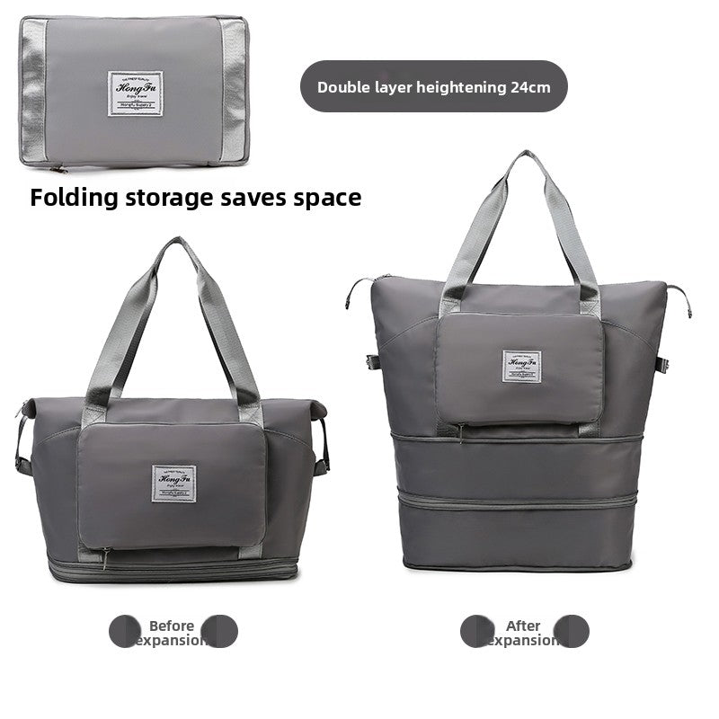 Expandable Foldable Travel Hand Luggage Bag