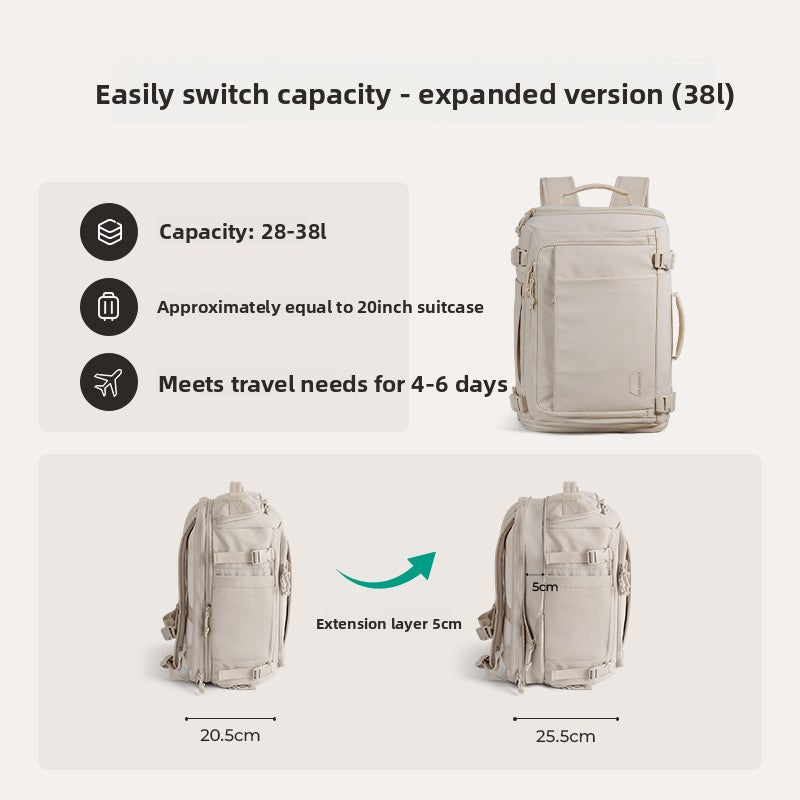 Expandable Laptop Travel Backpack