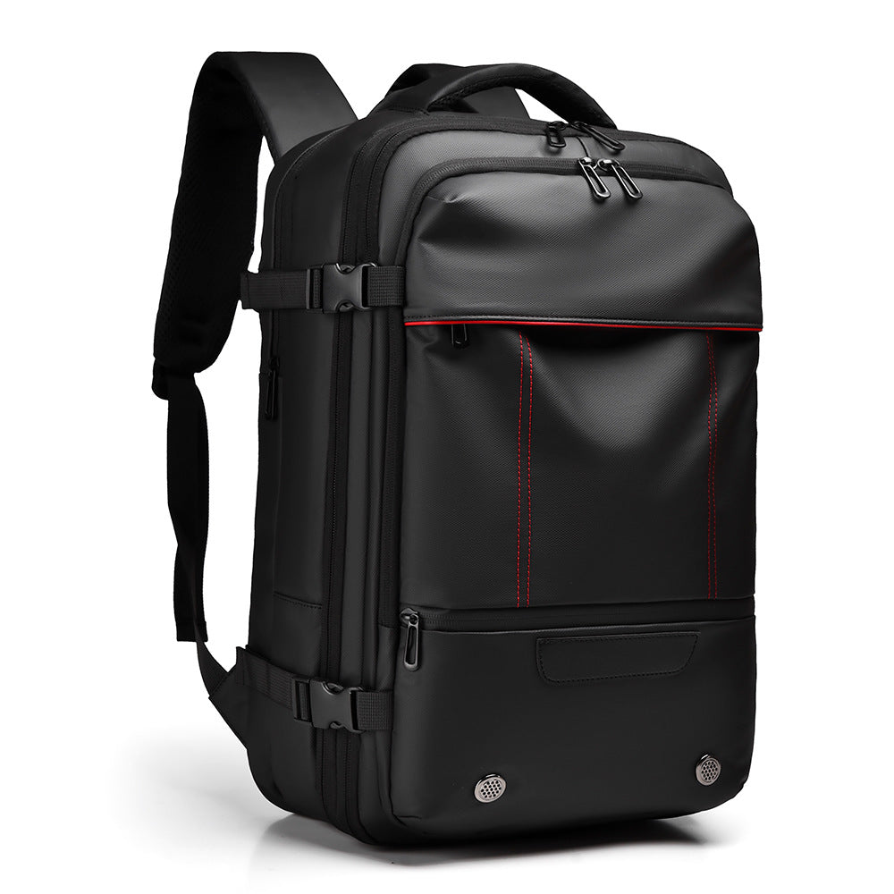 Expandable Large-Capacity Business Backpack with USB Port