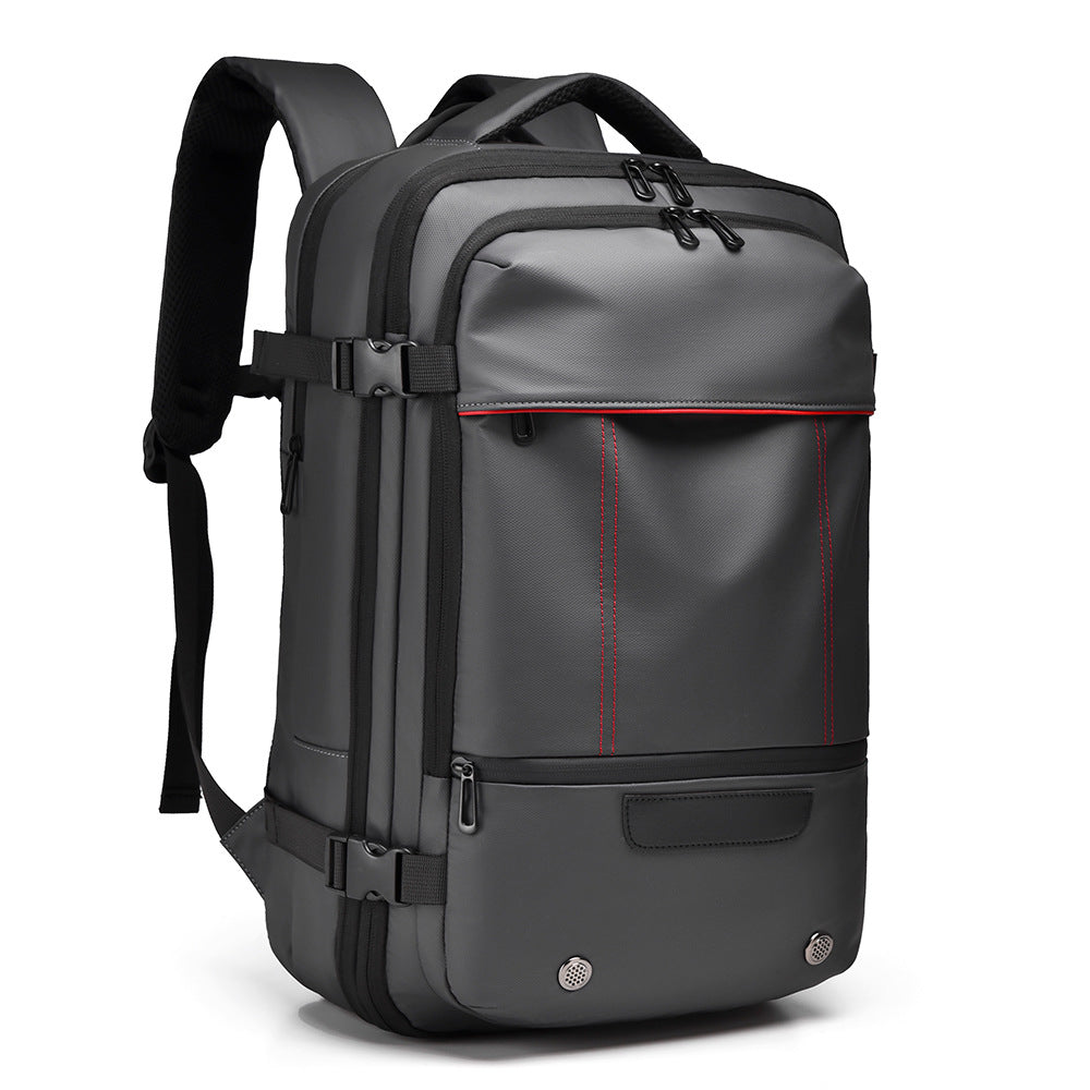 Expandable Large-Capacity Business Backpack with USB Port