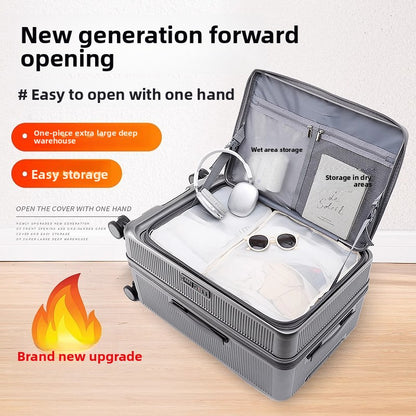 Expandable large-capacity suitcase