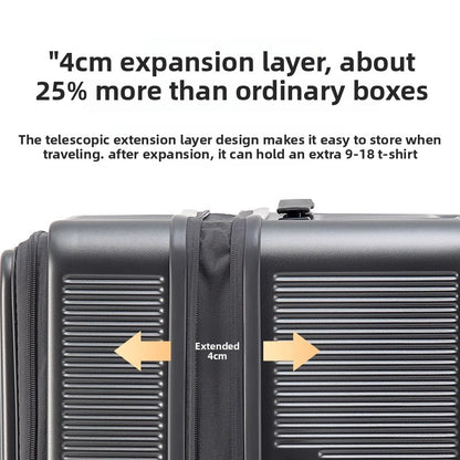 Expandable large-capacity suitcase