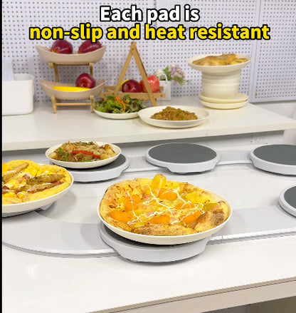 Expandable Modular Rotating Serving Tray