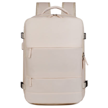 Expandable Travel Backpack with Laptop Compartment