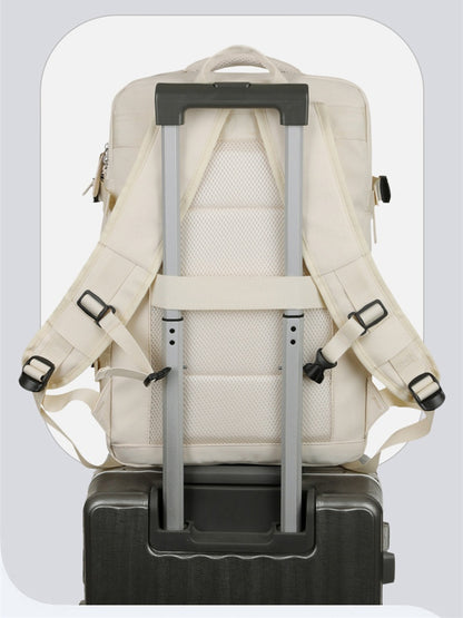 Expandable Travel Backpack with Laptop Compartment
