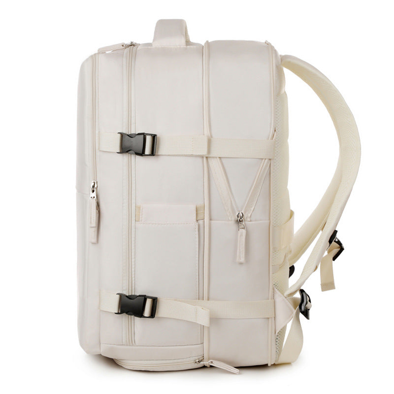 Expandable Travel Backpack with USB Charging