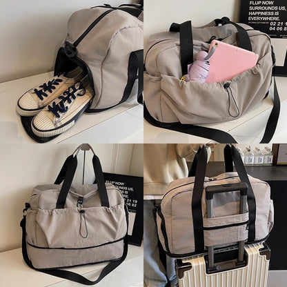 Expandable Waterproof Gym Travel Bag