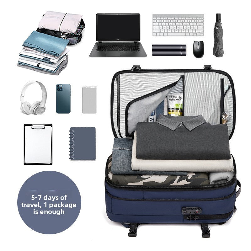Expandable Waterproof Travel Backpack