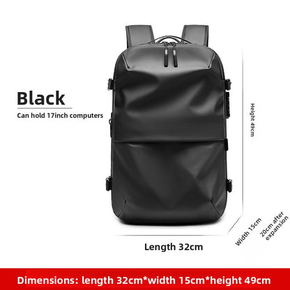Expandable Waterproof Travel Backpack
