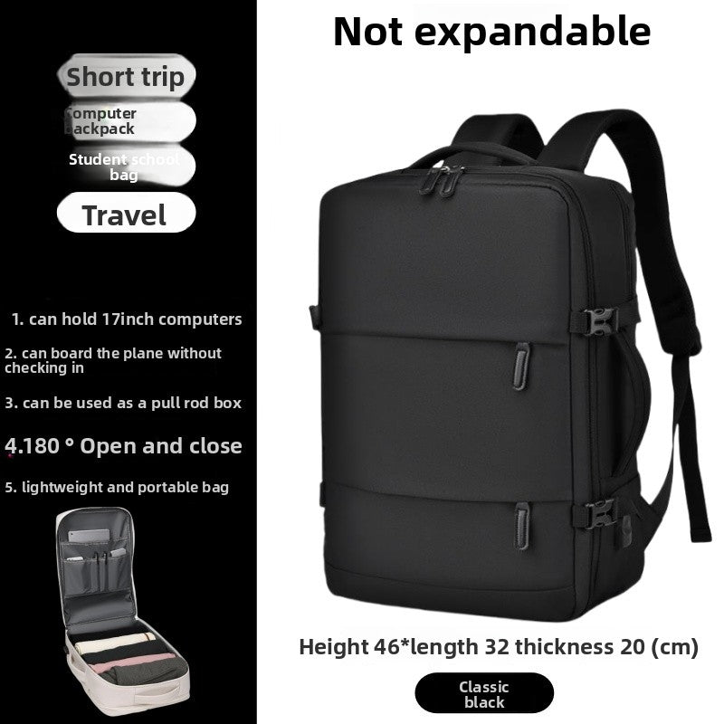 Expanding backpack