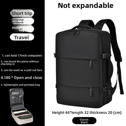 Expanding backpack