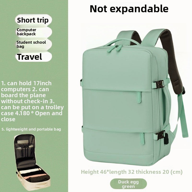 Expanding backpack