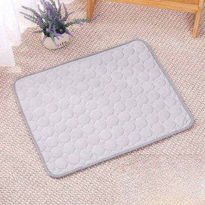 Explosions Pet Summer Pet Sofa Mat Floor Mat Dog Ice Mat Spring and Summer Cat Cool Mat Ice Silk Mat Cooling Sleeping Mat