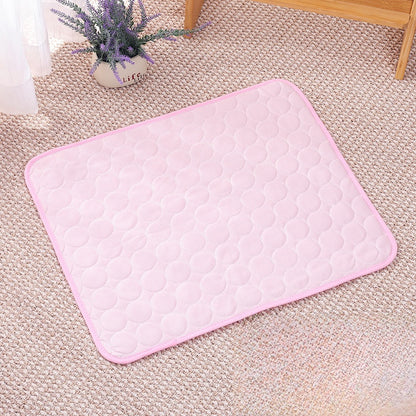 Explosions Pet Summer Pet Sofa Mat Floor Mat Dog Ice Mat Spring and Summer Cat Cool Mat Ice Silk Mat Cooling Sleeping Mat