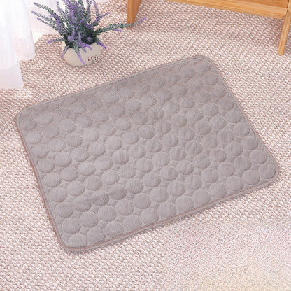 Explosions Pet Summer Pet Sofa Mat Floor Mat Dog Ice Mat Spring and Summer Cat Cool Mat Ice Silk Mat Cooling Sleeping Mat