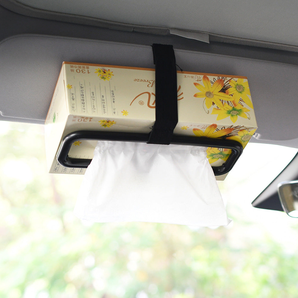 Explosive source car tissue box frame