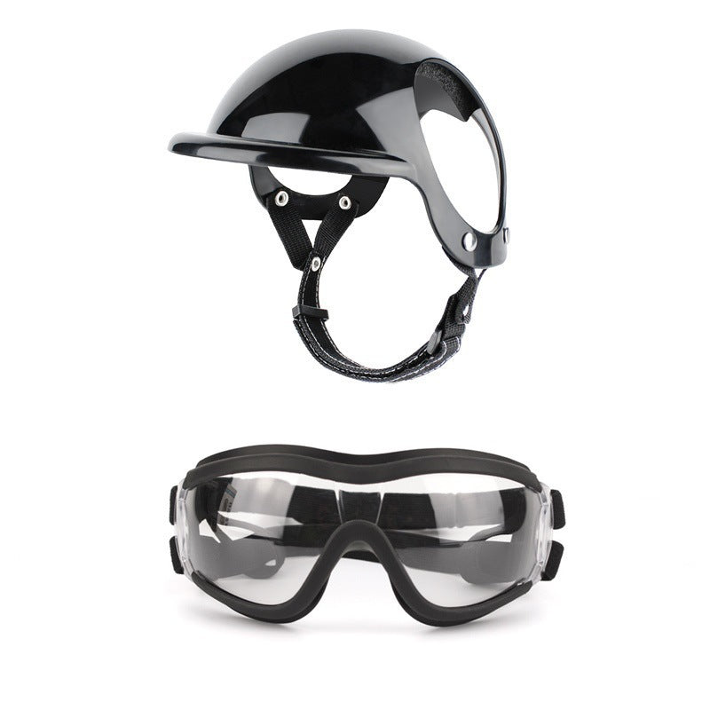 Exposed Ear Pet Helmet