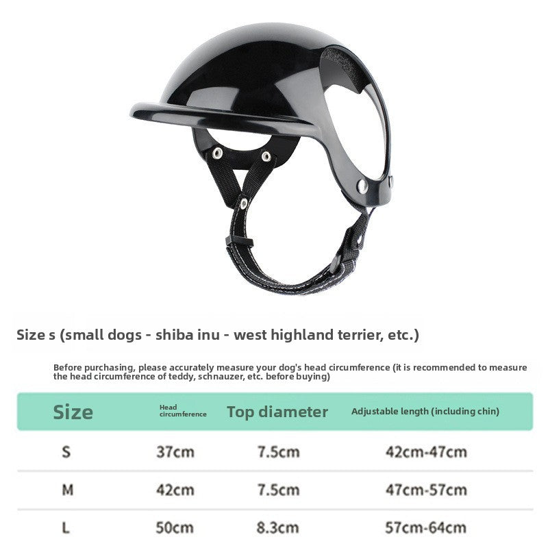 Exposed Ear Pet Helmet