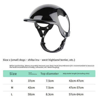 Exposed Ear Pet Helmet