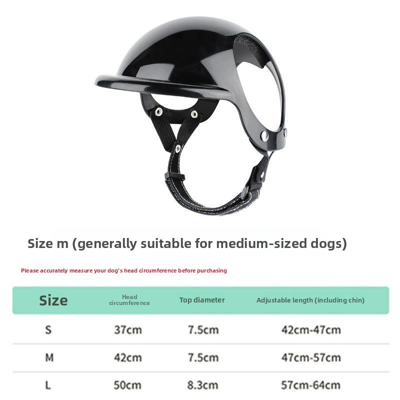 Exposed Ear Pet Helmet