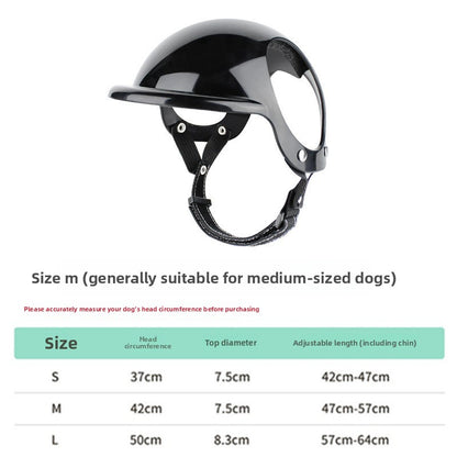 Exposed Ear Pet Helmet