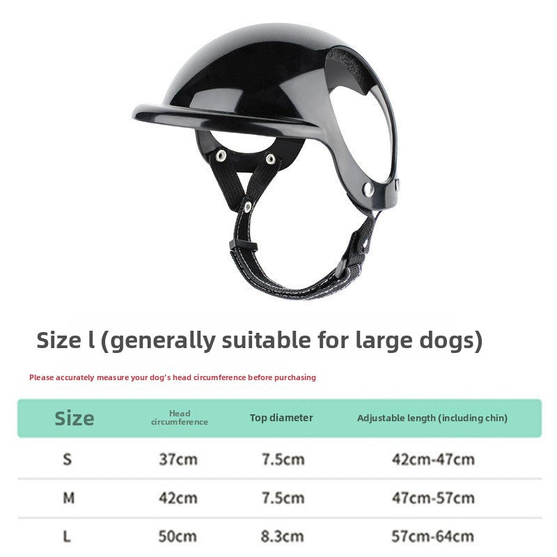 Exposed Ear Pet Helmet