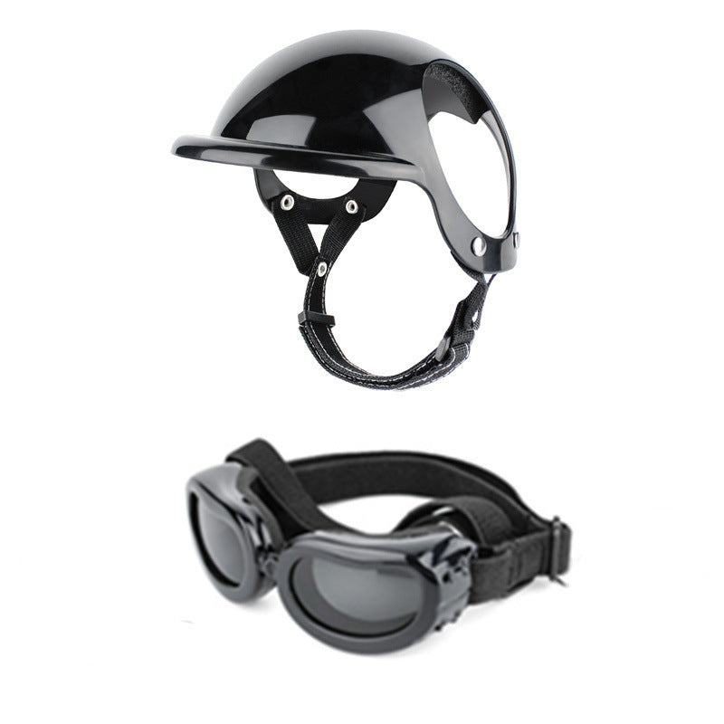 Exposed Ear Pet Helmet