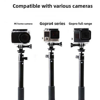 Extendable Aluminum Selfie Stick for Action Cameras