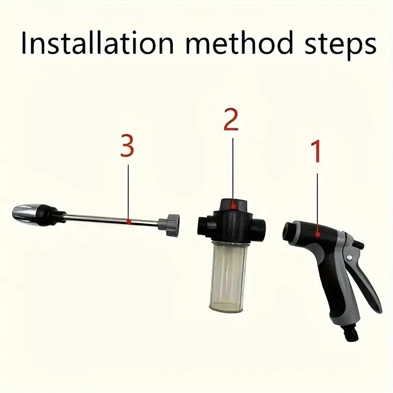 Extended Metal Car Wash Water Gun