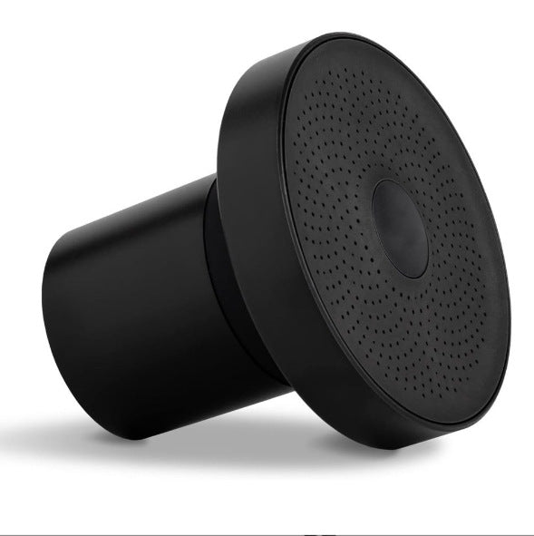 Extended stainless steel top-mounted shower head