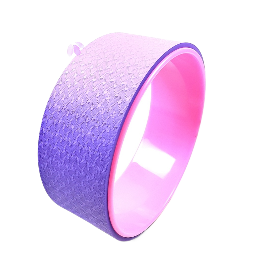 Extra-large and extra-wide TPE yoga wheel