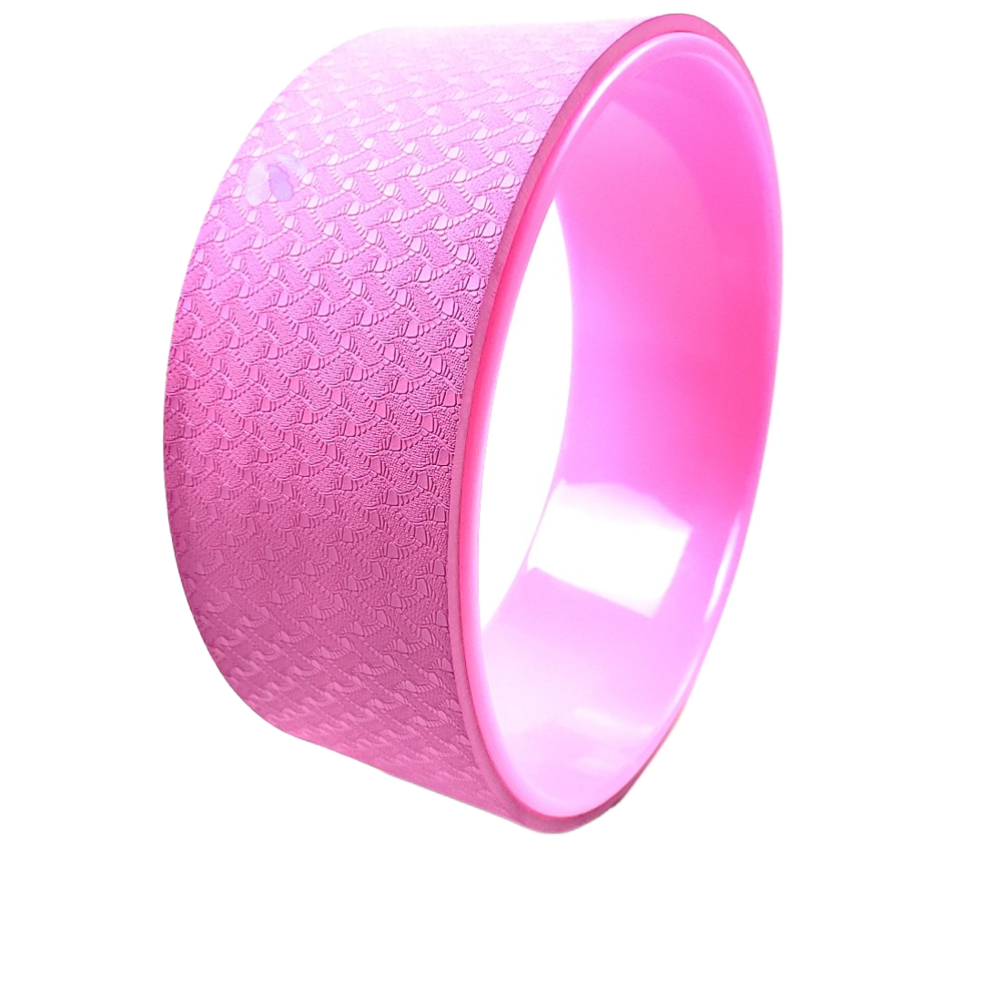 Extra-large and extra-wide TPE yoga wheel