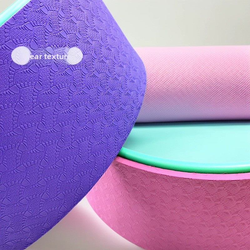 Extra-large and extra-wide TPE yoga wheel