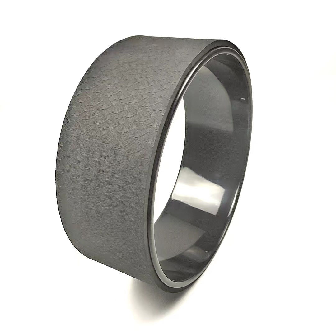 Extra-large and extra-wide TPE yoga wheel
