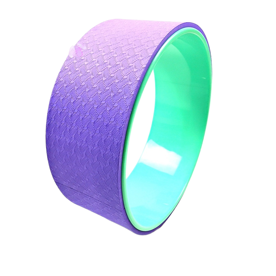 Extra-large and extra-wide TPE yoga wheel