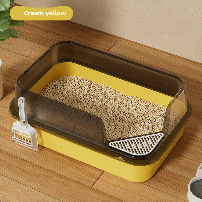 Extra-large cat litter box