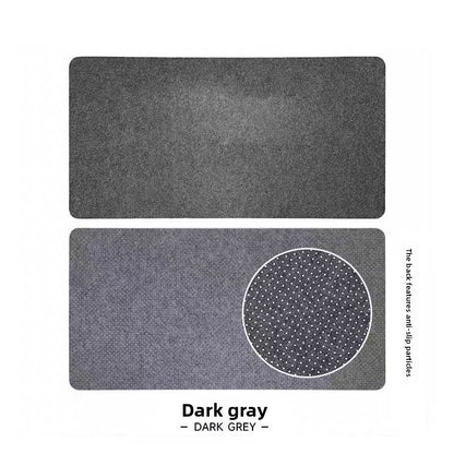 Extra Large Felt Desk Mat with Anti-Slip Backing