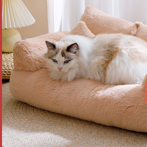 Extra Large Flannel Pet Bed Cat Sofa Nest Mat