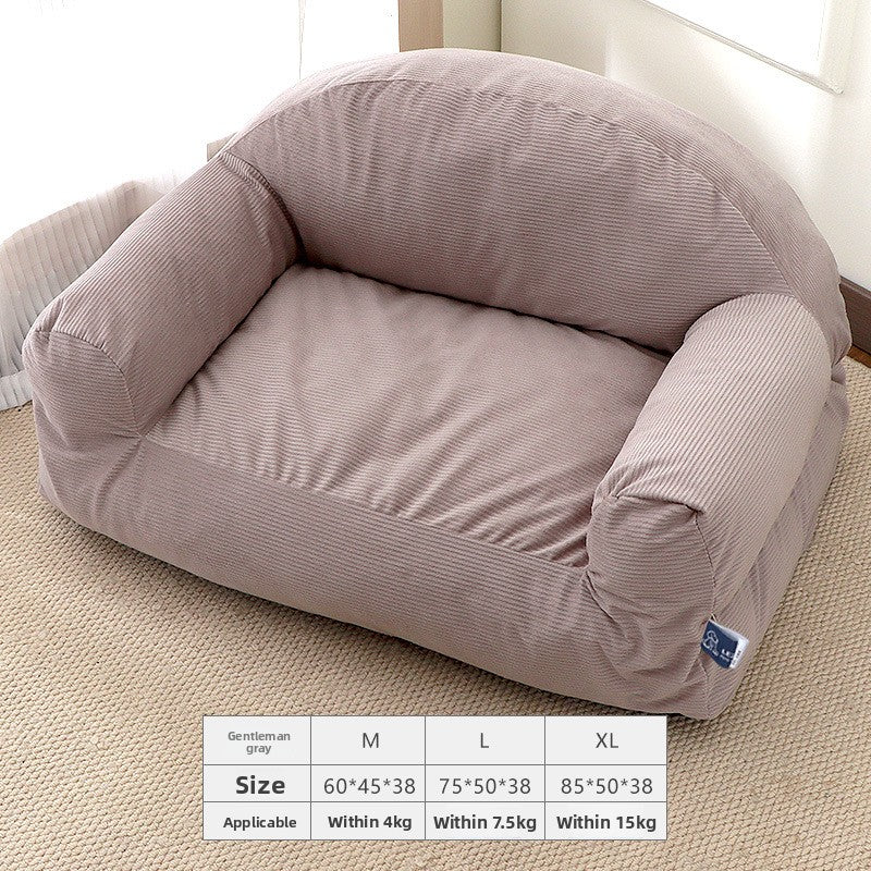Extra Large Flannel Pet Bed Cat Sofa Nest Mat