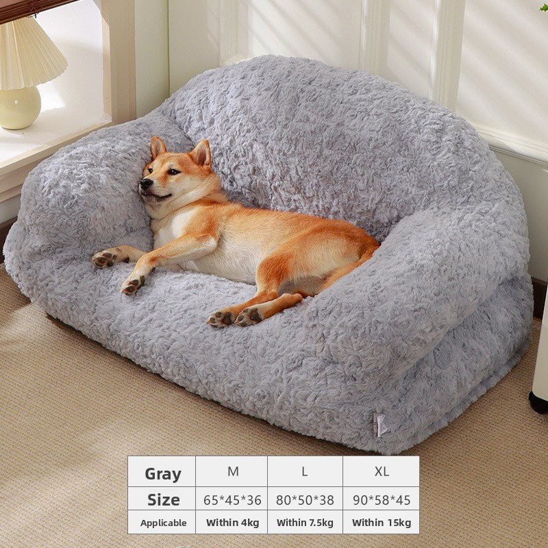Extra Large Flannel Pet Bed Cat Sofa Nest Mat