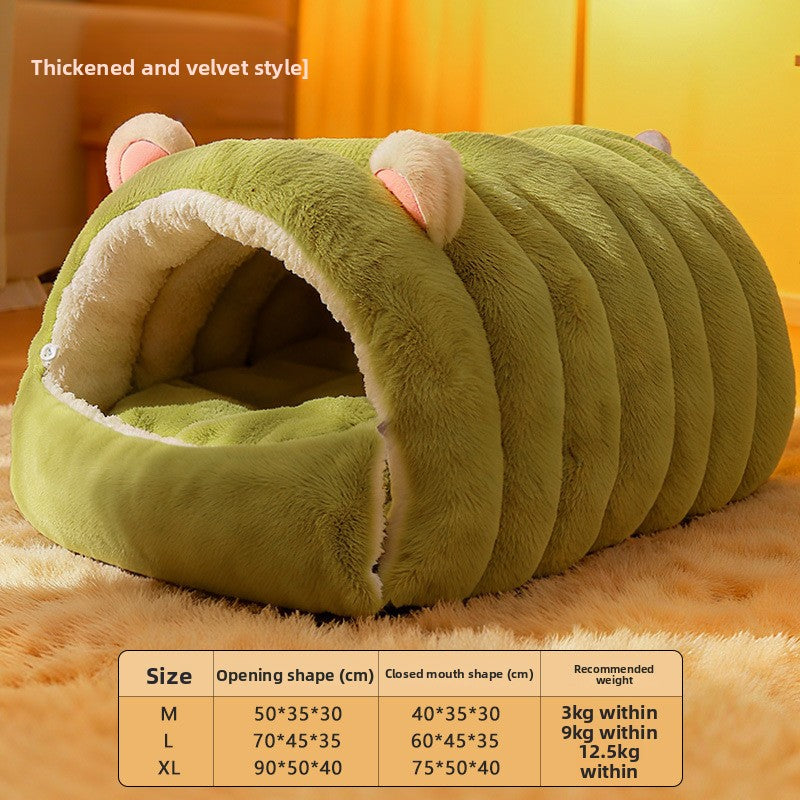 Extra Large Flannel Pet Bed Cat Sofa Nest Mat
