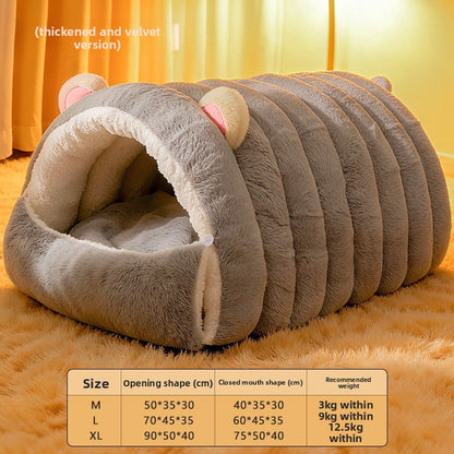 Extra Large Flannel Pet Bed Cat Sofa Nest Mat