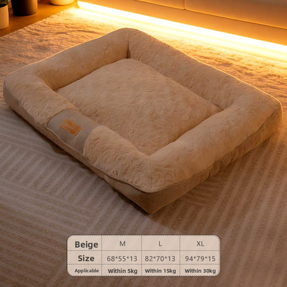 Extra Large Flannel Pet Bed Cat Sofa Nest Mat