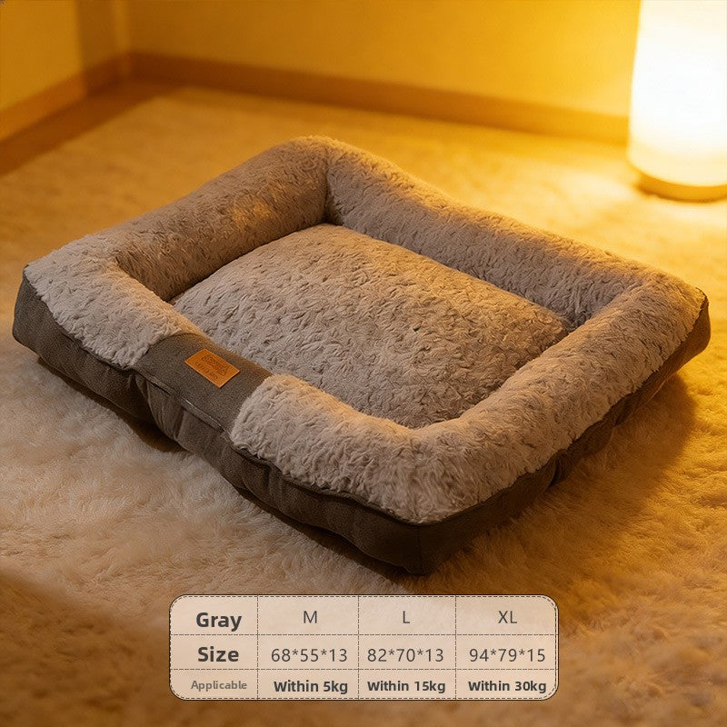 Extra Large Flannel Pet Bed Cat Sofa Nest Mat