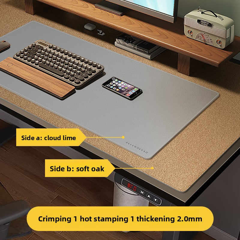 Extra-large office desktop mouse pad