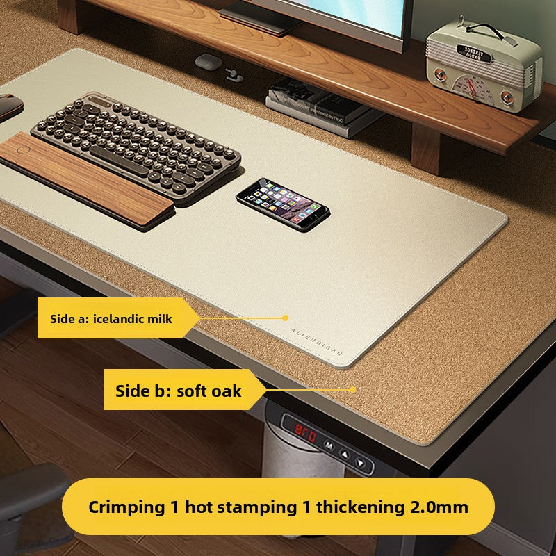 Extra-large office desktop mouse pad