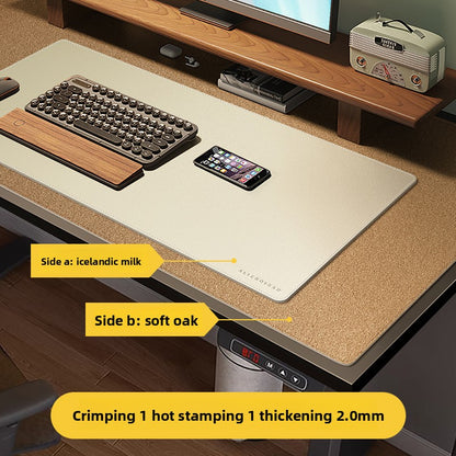 Extra-large office desktop mouse pad