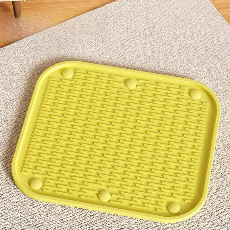 Extra Large Open Cat Litter Box Semi-Enclosed Pet Toilet