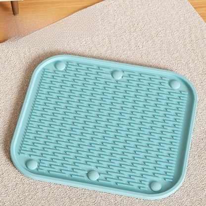 Extra Large Open Cat Litter Box Semi-Enclosed Pet Toilet