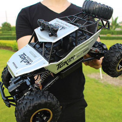 Extra-large remote-controlled big scooter toy